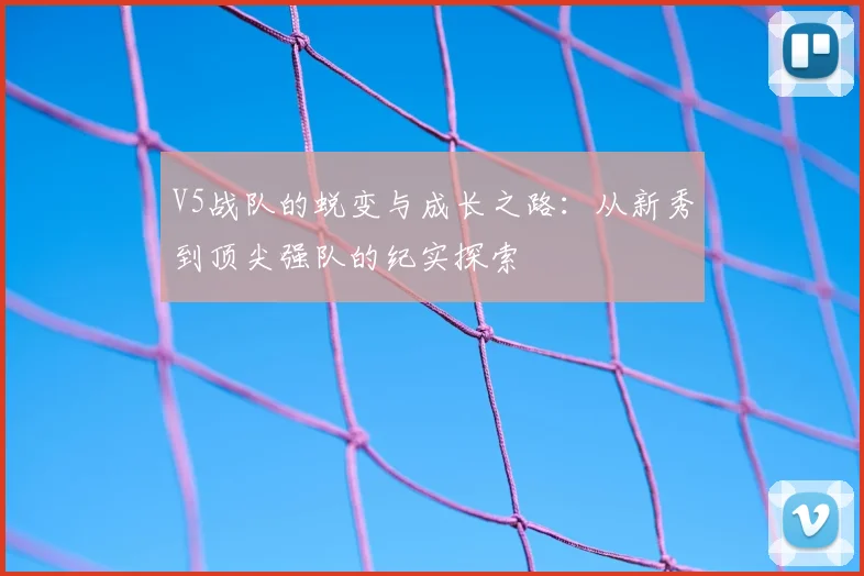 V5战队的蜕变与成长之路:从新秀到顶尖强队的纪实探索